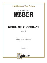 GRAND DUO CONCERTANT OP 48 CLAR/PNO cover